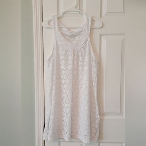 Cover Me White Swim Coverup Dress Size XL
